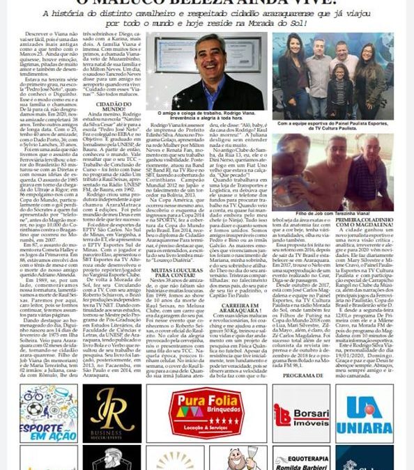 Página 6,Personalidade,Folha da Cidade de Araraquara,Domingo 19/01/2020!
