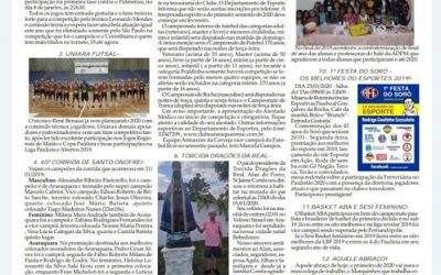 Página 6, As 12 do Soro,Folha da Cidade de Araraquara,Sexta-feira ,03/01/2020!