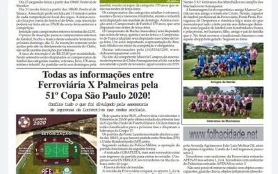 Página 6,FutebolFolha da Cidade de Araraquara,Quarta feira,08/01/2020!