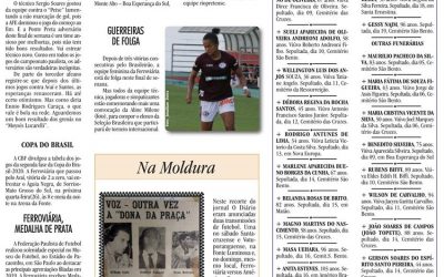 ESPORTES E LAZER – JORNAL DE ARARAQUARA – 24/02/2020-SÁBADO!