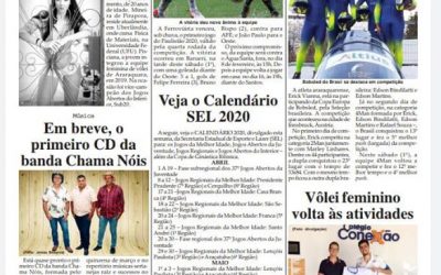 Página 6,Folha da Cidade de Araraquara,04/02/2020-Terça-feira,com Jonas Bezerra!