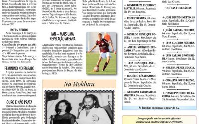 ESPORTES – JORNAL DE ARARAQUARA – 29/02/2020! Com Wilson Silveira Luiz!