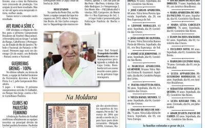 ESPORTES – JORNAL DE ARARAQUARA – 07/03 /2020!