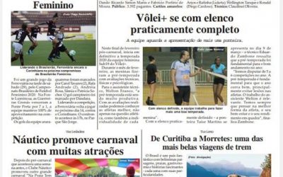 Pagina 6,Jonas Bezerra,Folha da Cidade de Araraquara, 03/03/2020 – Terca feira.