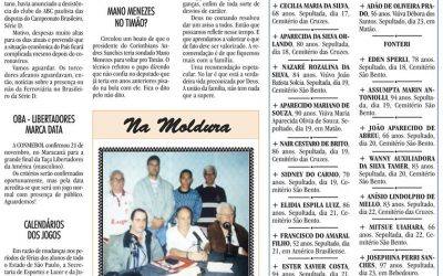 ESPORTES – JORNAL DE ARARAQUARA – 25/04/2020!