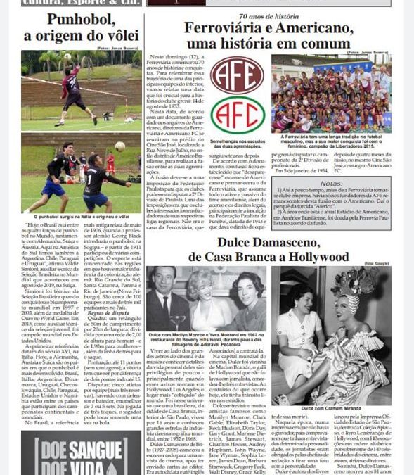 Página 6,Folha da Cidade de Araraquara,14/04/2020,Terça-feira,Esporte,Cultura e Cia!