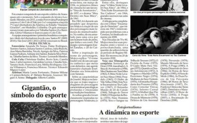 Esporte,Cultura e Cia de 28/04/2020 na Folha da Cidade de Araraquara!