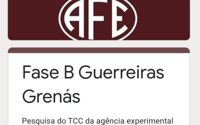 TCC de alunos da Uniara,Curso de Publicidade e Propaganda  sobre as Guerreiras Grenás!Parte B!