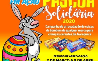 PÁSCOA SOLIDÁRIA ESPORTE EM AÇÃO 2020!FALTAM 02 DIAS SOMENTE!PARTICIPEM!ARARAQUARA NEWS!