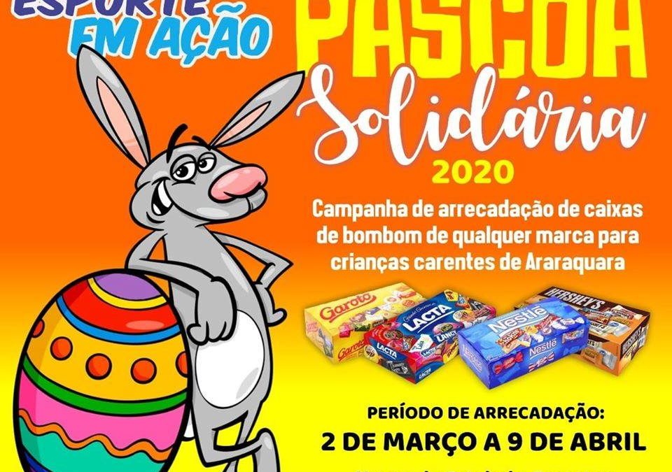 PÁSCOA SOLIDÁRIA ESPORTE EM AÇÃO 2020!FALTAM 02 DIAS SOMENTE!PARTICIPEM!ARARAQUARA NEWS!