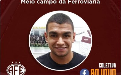 Na sexta-feira 08/05 tem coletiva com Dener na TV Ferroviária!Araraquara News!