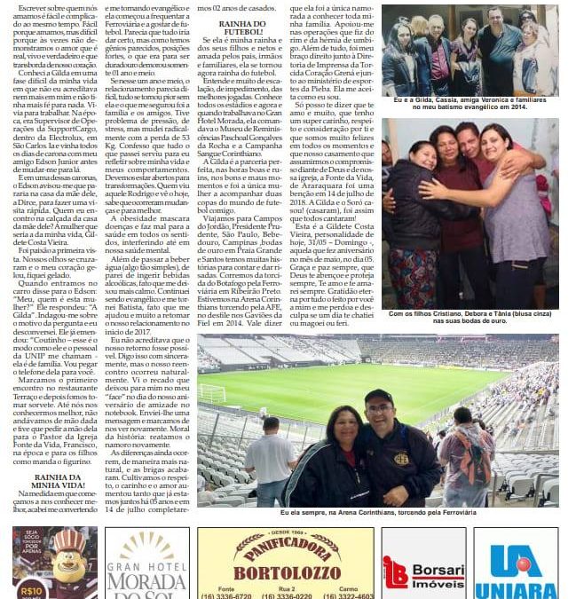 Página 6,Personalidade,Folha da Cidade de Araraquara,Domingo 31/05/2020!