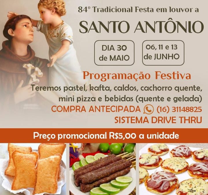 84 FESTA DE SANTO ANTÔNIO ARARAQUARA 2020!