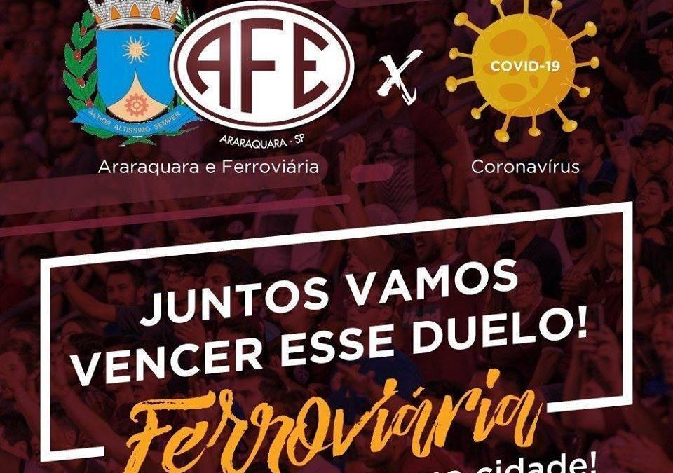 Ferroviária executa protocolo de atendimento e testes à atletas!Araraquara News!