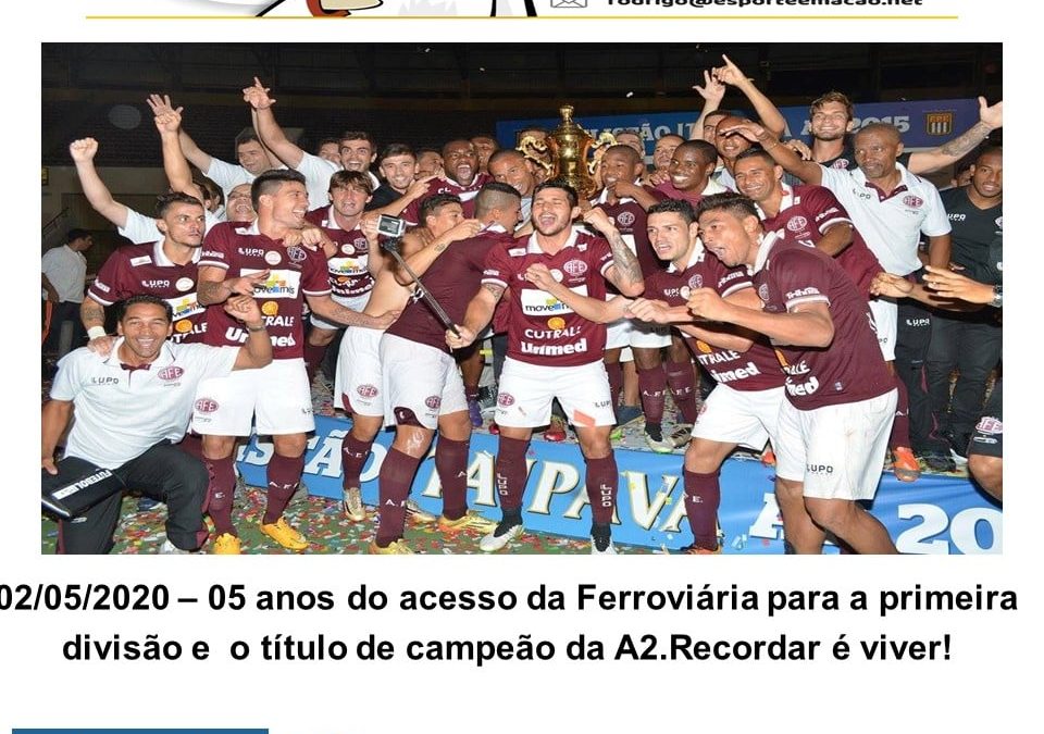 Foto Destak Esporte em Acão de 02/05/2020 – Sábado!