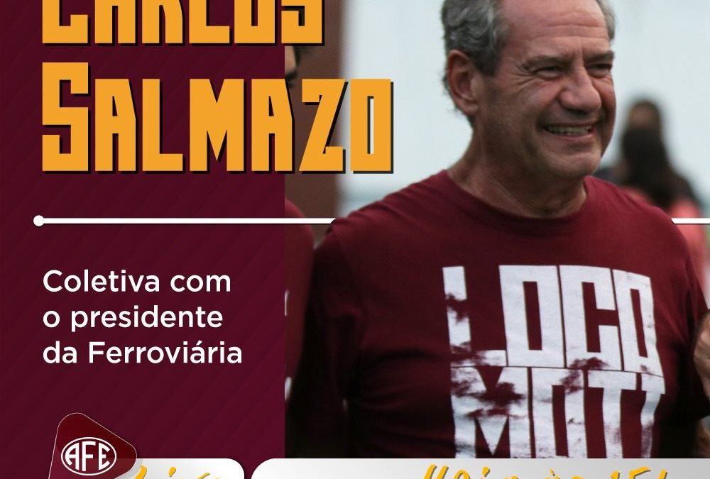 Veja a entrevista com Carlos Alberto Salmazo da Ferroviária – 21/05/2020 – Quinta-feira!Araraquara News!