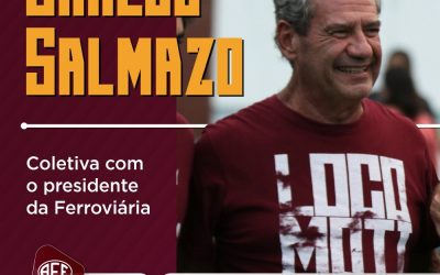 Veja a entrevista com Carlos Alberto Salmazo da Ferroviária – 21/05/2020 – Quinta-feira!Araraquara News!