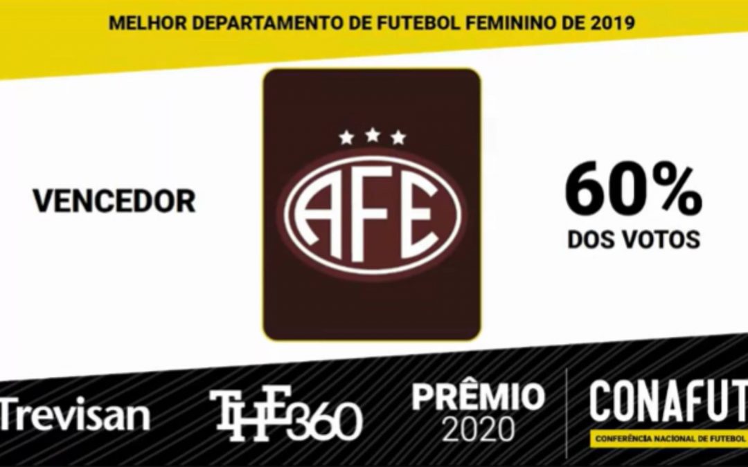 Ferroviária vence o prêmio CONAFUT de melhor departamento de futebol feminino de 2019!Araraquara News!