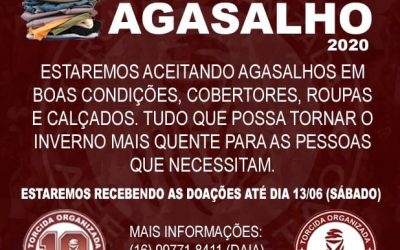 8° Campanha do Agasalho Torcida Organizada Afeganistão 2020!Araraquara News!