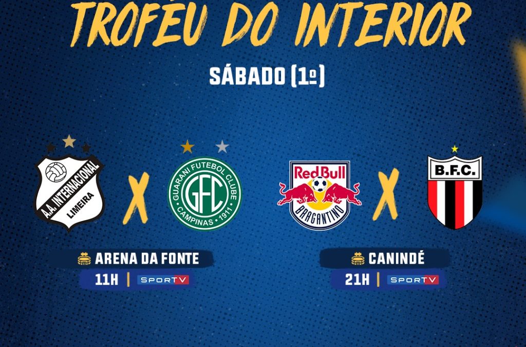 Confira as semi finais do Troféu do Interior 2020!Araraquara News!