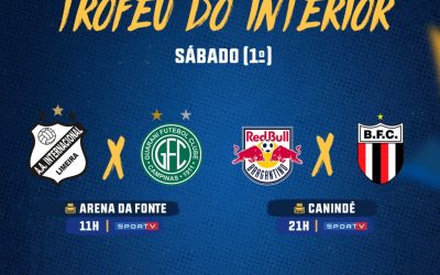 Confira as semi finais do Troféu do Interior 2020!Araraquara News!