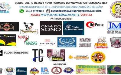 Reminiscencias Esportivas de 30/07/2020 – Quinta-feira na Folha da Cidade de Araraquara!