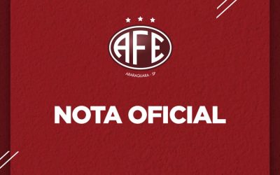 NOTA OFICIAL – FERROVIÁRIA DE ARARAQUARA – TIME DE FUTEBOL FEMININO!