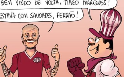 Tiago Marques está de volta para reforçar a Ferroviária!Arararaquara News 14/08/2020!