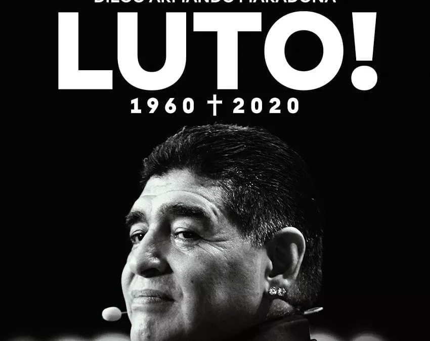 Luto por Maradona!