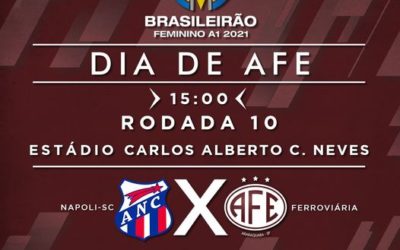 Hoje tem Guerreiras Grenás pelo Brasileirão 2021 contra o Napoli(SC)!