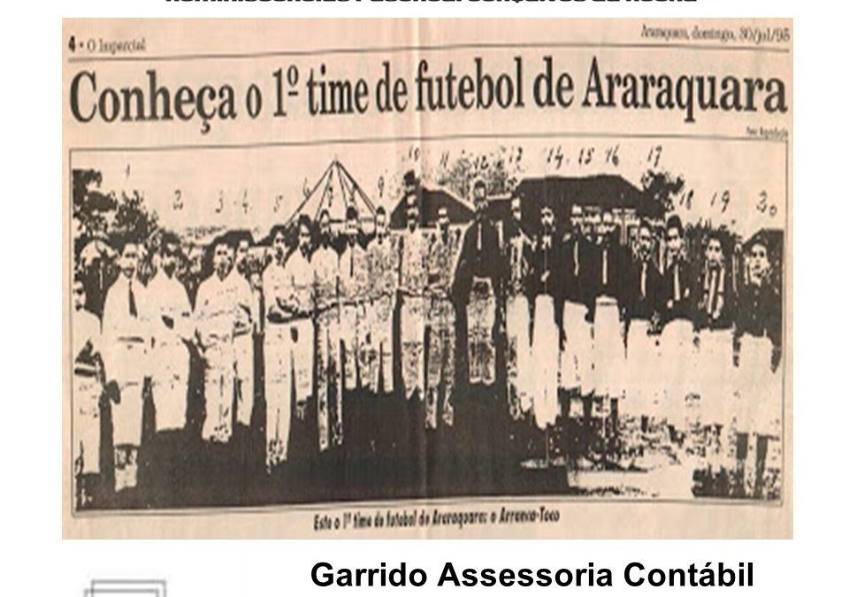 REMINISCÊNCIAS ESPORTIVAS DE 25/05/2021 – TERÇA-FEIRA NA FOLHA DA CIDADE DE ARARAQUARA!