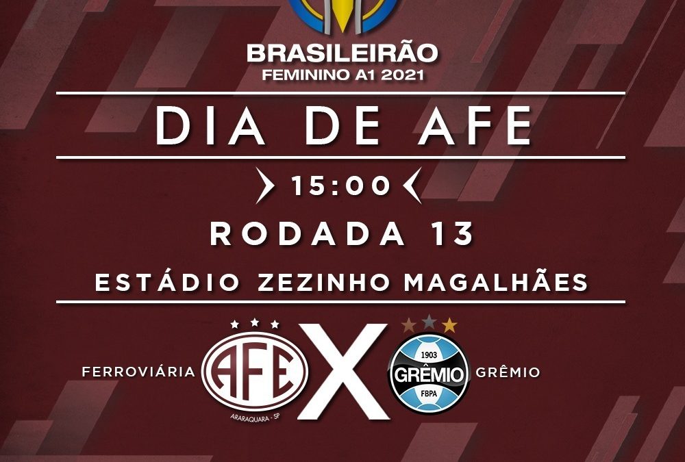 Hoje tem Guerreiras Grenás contra o Grêmio pelo Brasileirão 2021!