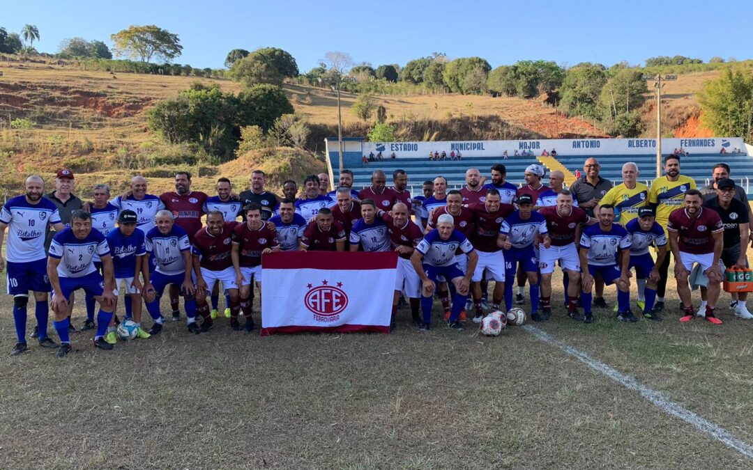 JOGANDO NA CIDADE DE BOTELHOS/MG A FERROVIÁRIA VETERANOS VENCE MAIS UMA – 4 X 0 – 31/08/2024