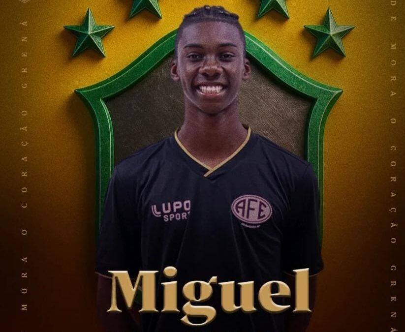 MIGUEL ROBERTO GOLEIRO DA BASE DA FERROVIÁRIA É CONVOCADO PARA A SELEÇÃO BRASILEIRA SUB-15 PARA A DISPUTA DA COPA 2 DE JULHO – DE 02/07 A 13/07 NA BAHIA