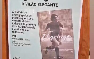 NOITE DE GALA…. LANÇAMENTO DO LIVRO: SÉRGIO CLÉRICE EL GRINGO O VILÃO ELEGANTE… 02/08/2025 – SESC ARARAQUARA