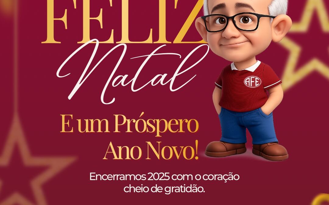 FELIZ NATAL E PRÓSPERO ANO NOVO!