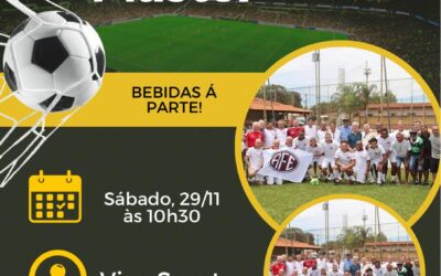 REENCONTROS E HOMENAGENS NA CONFRATERNIZAÇÃO DOS MÁSTERS DA FERROVIÁRIA NO VICA SPORTS – 29/11/2025