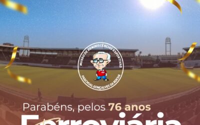 PARABÉNS FERROVIÁRIA ! 76 ANOS DE HISTÓRIAS E CONQUISTAS….. 12/04/1950 / 12/04/2026